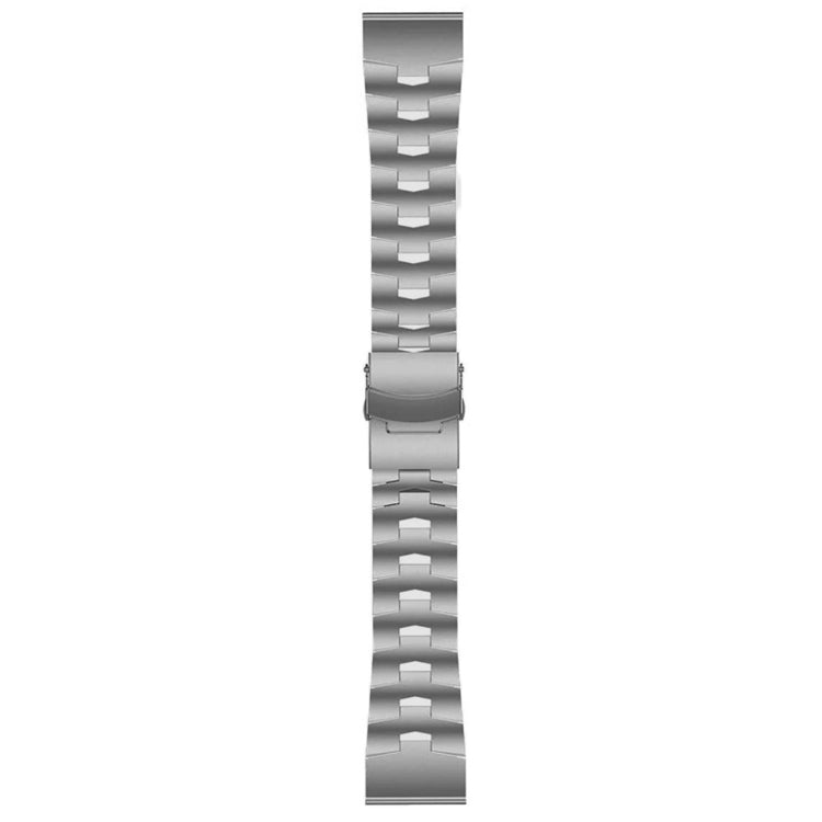 22mm Titanium Alloy Quick Release Watch Band, For Garmin Fenix 7, For Garmin Fenix 7 Solar, For Garmin Fenix 7 Sapphire Solar, For Garmin EPIX Gen 2, For Garmin Instinct 2, For Garmin Instinct, For Garmin Descent G1, For Garmin Approach S62