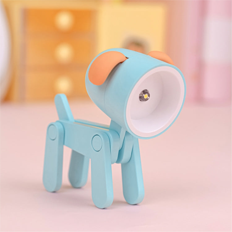 TL-23 LED Mini Foldable Cartoon Desk Lamp Home Pet Shape Decoration Table Lamp, Spec:, Dog (Blue), Dog (Green), Dog (Pink), Dog (Beige), Dog (Orange), Dog (Yellow), Deer (Blue), Deer (Green), Deer (Pink), Deer (Beige), Deer (Orange), Deer (Yellow)