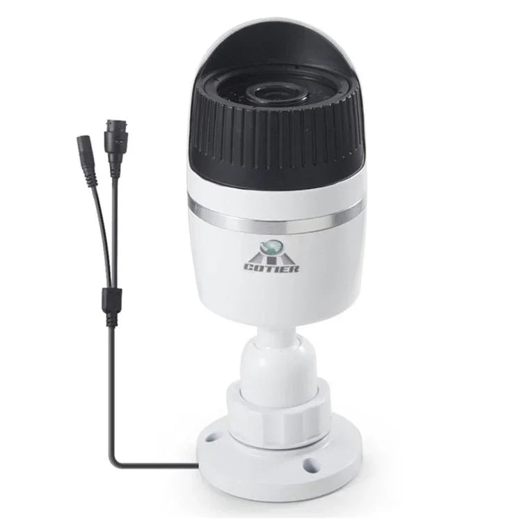 4CH H.264 720P HD Bullet IP Camera NVR Kit, 30m IR Night Vision, Support Video / Audio Input - Trustpick
