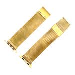 304 Stainless Steel Milanese Watch Band with Connector For Apple Watch Ultra 49mm&Watch Ultra 2 49mm / Series 10 46mm / 9&8&7 45mm / SE 3&SE 2&6&SE&5&4 44mm / 3&2&1 42mm, For Apple Watch Series  7  45mm / & 6 & SE & 5 & 4 44mm