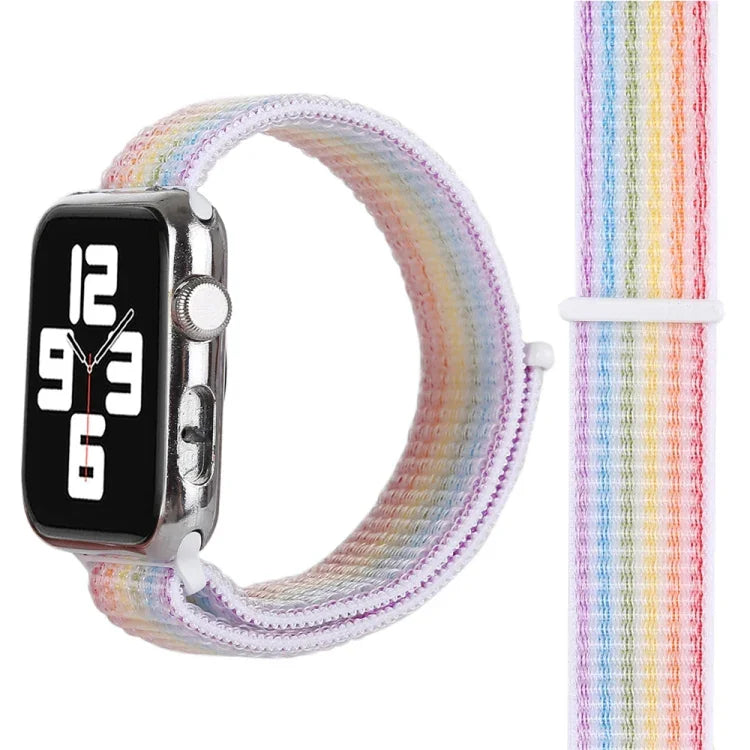 Magic Paste Nylon Watch Band for Apple Watch Series 3 & 2 & 1 38mm, For Series 3 & 2 & 1 38mm