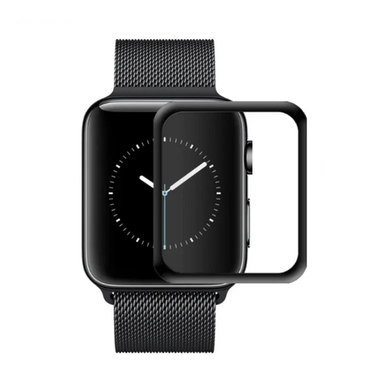 mocolo 0.33mm 9H 3D Round Edge Full Glue Tempered Glass Film For Apple Watch Series 6 / 5 / 4 / Watch SE 40mm, For Apple Watch Series 6 / 5 / 4 / Watch SE 40mm
