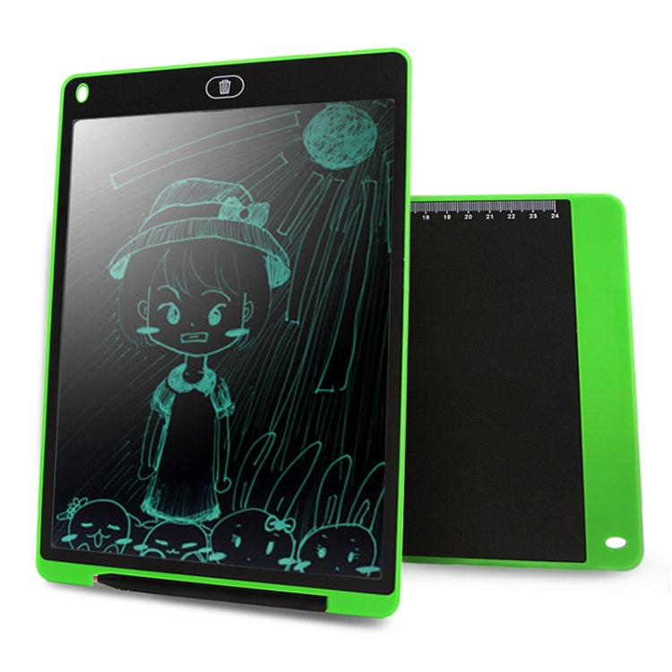 Portable 12 inch LCD Writing Tablet Drawing Graffiti Electronic Handwriting Pad Message Graphics Board Draft Paper with Writing Pen, 12 inch Blue, 12 inch Red, 12 inch White, 12 inch Black, 12 inch Green