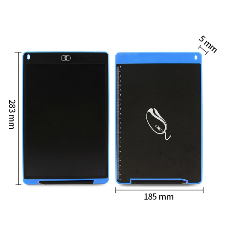 Portable 12 inch LCD Writing Tablet Drawing Graffiti Electronic Handwriting Pad Message Graphics Board Draft Paper with Writing Pen, 12 inch Blue, 12 inch Red, 12 inch White, 12 inch Black, 12 inch Green