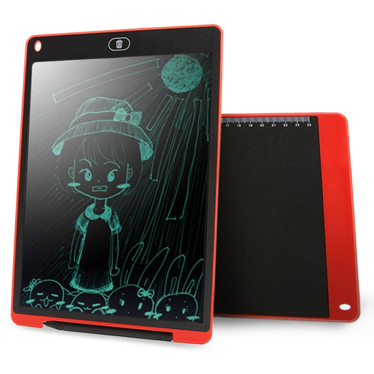 Portable 12 inch LCD Writing Tablet Drawing Graffiti Electronic Handwriting Pad Message Graphics Board Draft Paper with Writing Pen, 12 inch Blue, 12 inch Red, 12 inch White, 12 inch Black, 12 inch Green