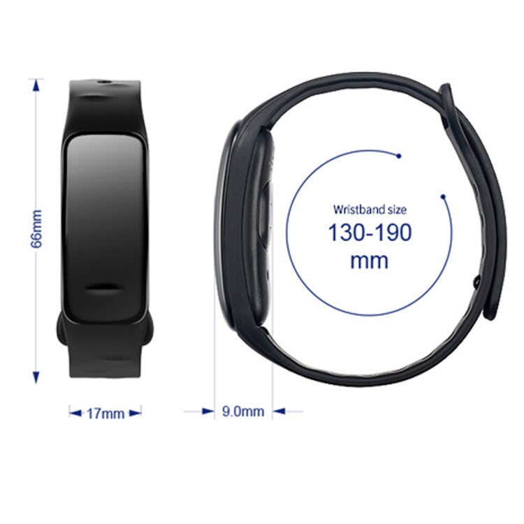 CHIGU C1Plus Fitness Tracker 0.96 inch IPS Screen Smartband Bracelet, IP67 Waterproof, Support Sports Mode / Blood Pressure / Sleep Monitor / Heart Rate Monitor / Fatigue Monitor / Sedentary Reminder, C1 Plus Red, C1 Plus Black, C1 Plus Blue           ...