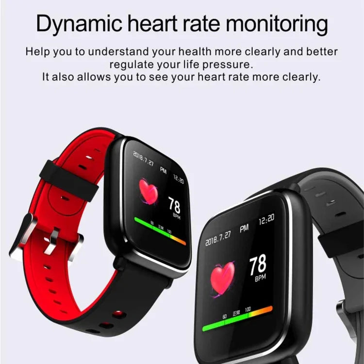 Q58S 1.3 inch TFT Touch Screen IP67 Waterproof Smartwatch, Support Call Reminder/ Heart Rate Monitoring /Blood Pressure Monitoring/ Sleep Monitoring