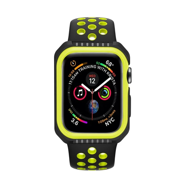 Smart Watch Shockproof Two Color Protective Case For Apple Watch Series 3 / 2 / 1 38mm, For Apple Watch Series 3 / 2 / 1 38mm (Black Yellow), For Apple Watch Series 3 / 2 / 1 38mm (Red Black), For Apple Watch Series 3 / 2 / 1 38mm (White Blue)         ...