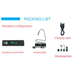 YPC110 8mm 2.0MP HD Camera WiFi Endoscope Snake Tube Inspection Camera with 8 LED, Waterproof IP68, Lens Diameter: 8mm, Length: 3.5m, Hard Line, 3.5m Hard Line