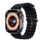 T800 Ultra 1.99 inch Ocean Silicone Band Smart Watch Support Heart Rate / ECG, Ocean Silicone Band (Black), Ocean Silicone Band (White), Ocean Silicone Band (Yellow)