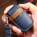 For Kia Sportage R / K5 / K4 / K2 / KX3 Hallmo A Style Car Cowhide Leather Key Protective Cover Key Case, C132