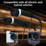 Feyree European Standard New Energy Electric Vehicle Charging Pile Double-ended Extension Cable, 250V 16A
