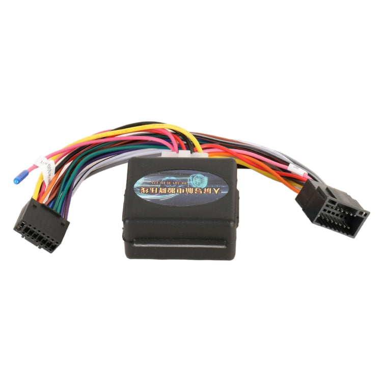 Palminfo Android Navigation 16P Male to Female 24V to 12V Step-down Cable, 24V to 12V