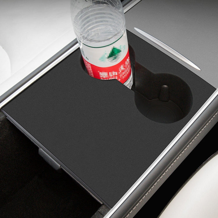For Tesla Model 3 / Y Car Center Console Water Cup Holder All-inclusive Protective Pad, Water Cup Holder Pad