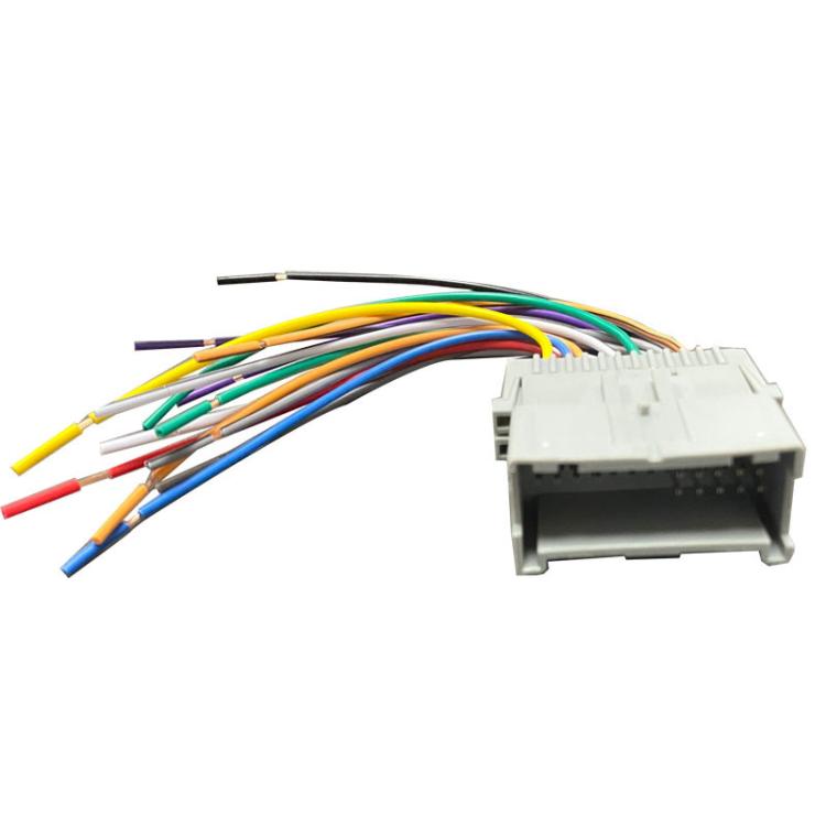 Car Stereo Radio Wiring Pigtail Harness for GMC, Power Cable for GMC + ACC + Antenna Adapter, For Chevrolet / Chrysler / GMC / Buick