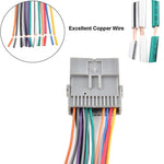 Car Stereo Radio Wiring Pigtail Harness for GMC, Power Cable for GMC + ACC + Antenna Adapter, For Chevrolet / Chrysler / GMC / Buick