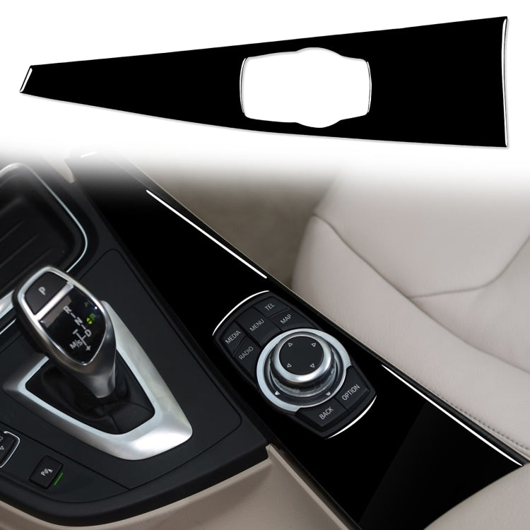 Car Left Drive Multimedia Panel Decorative Sticker for BMW Series 3 F30 2013-2018 / Series 3GT F34 2014-2018 / Series 4 F33 F34 F36 2014-2018, For Series 3 F30 / 3GT F34 / 4 F33 F34 F36, Left Drive