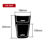 Car Central Control Panel Decorative Sticker For Mercedes-Benz A-class 2013-2018 / CLA 2013-2017 / GLA 2015-2018, Left and Right Drive Universal, For A-class 2013-2018, Central Control Panel Set
