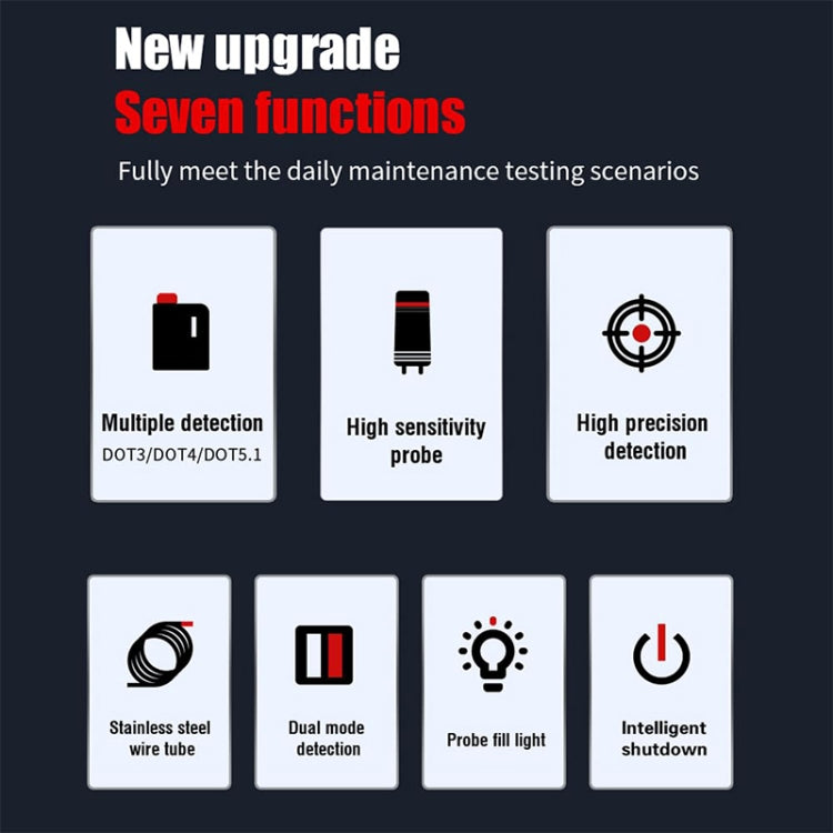 V066 Car Brake Fluid Detection Pen Moisture Tester, V066
