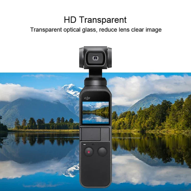 6 PCS Lens Protector + Screen Tempered Glass Film for DJI OSMO Pocket Gimbal, 6PCS Lens Protector