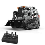 MoFun SW(RC)-008 2.4G Wireless Remote Control 10-channel Caterpillar Forklift Children DIY Stainless Steel Assembled Toy, SW(RC)-008