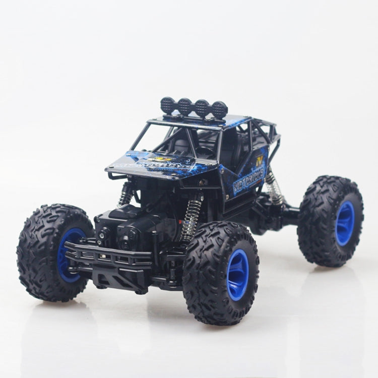 HD6026 1:16 Large Alloy Climbing Car Mountain Cross-country Four-wheel Drive Remote Control Car Toy, Size: 28cm, HD6026 1:16(Blue), HD6026 1:16(Red), HD6026 1:16(Silver), HD6026 1:16(Black)