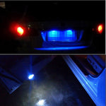 2 PCS Festoon 39mm 2W 200LM White Light 20 LED SMD 4014 Error Free License Plate Lights Car Light Bulb, 39mm