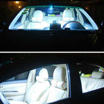 2 PCS 41mm 2W 240LM White Light 24 LED SMD 4014 Error Free License Plate Lights Car Light Bulb, 41mm