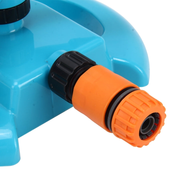 Garden Automatic Rotating Nozzle 360 Degree Rotary Automatic Sprinkler Garden Lawn Watering Nozzle,Applicable for 1/2 inch Water Pipes(Blue), 360 Degree Automatic Sprinkling 2