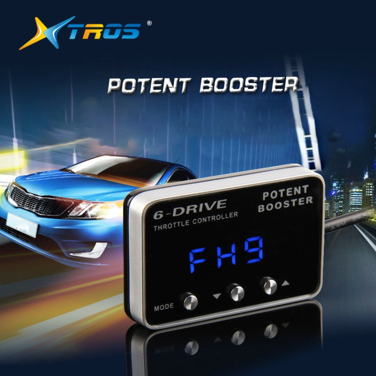 TROS TS-6Drive Potent Booster Electronic Throttle Controller for Ford F150, For Ford F150