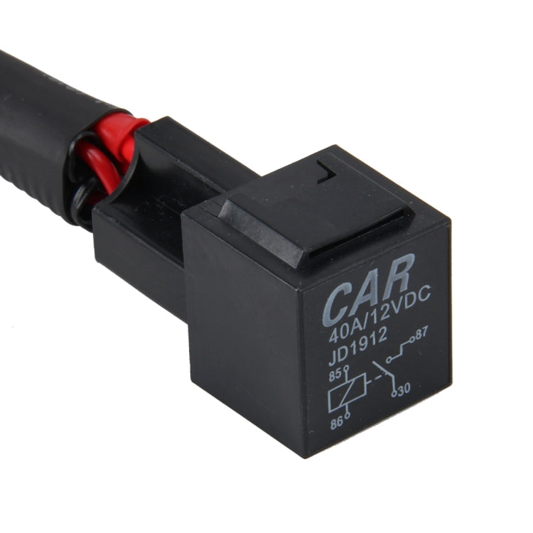 DC 12V 40A 9006 Bulb Strengthen Line Group HID Xenon Controller Cable Relay Wiring, 9006
