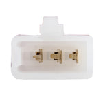 Car Truck Boat Switch Toggle Light Switch 3Pins DC12/24V Car Auto Universal DIY 3 Pin Drop-shaped Switch OFF-ON Push Button with Red and Green Indicator Light, Cable Length: 90cm, Button 3