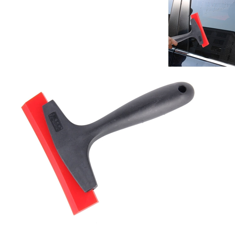 For Short Handle Tendon Scraper Car Film Tools Wiper Plate Glass Cleaning Tool, Film Tools(Black)