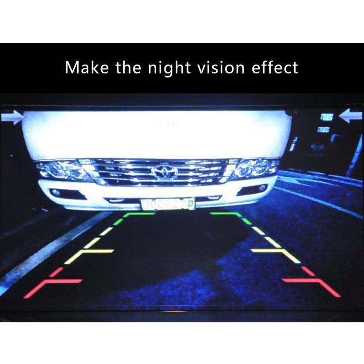 720×540 Effective Pixel PAL 50HZ / NTSC 60HZ CMOS II Universal Waterproof Car Rear View Backup Camera, DC 12V, Wire Length: 4m, 720x540