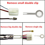 18 PCS Auto Car Plug Circuit Board Wire Harness Terminal Extraction Pick Connector Crimp Pin Back Needle Remove Tool, 18 PCS