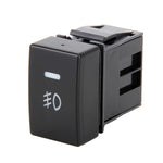 Car Fog Light 5 Pin On-Off Button Switch for Honda Fit, Without Cable