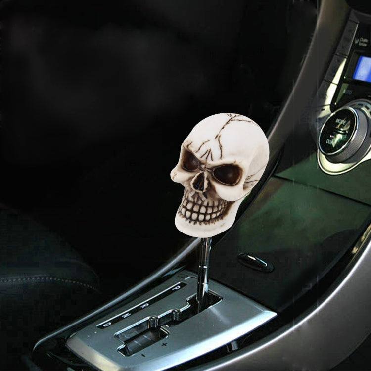 Universal Skull Head Shape ABS Manual or Automatic Gear Shift Knob  with Three Rubber Covers Fit for All Car, Skull Head Shape 1, Skull Head Shape 2, Skull Head Shape 3