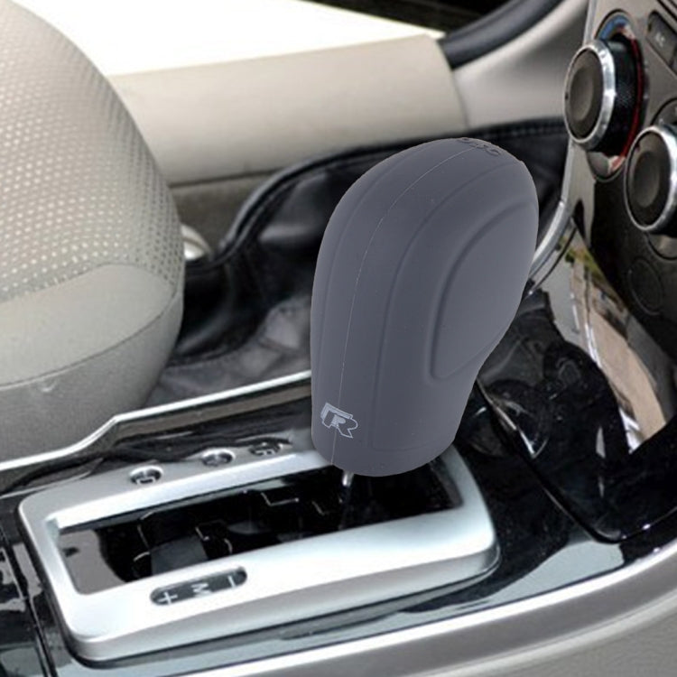 Rubber Car Hand Brake Head Cover Shift Knob Gear Stick Cushion Cover Car Accessory Interior Decoration Pad, Shift Knob  Cover(Black), Shift Knob  Cover(Grey), Shift Knob  Cover(Khaki), Shift Knob  Cover(Light Green), Shift Knob  Cover(Purple)          ...