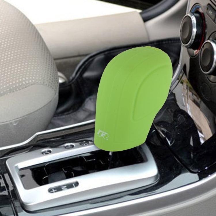 Rubber Car Hand Brake Head Cover Shift Knob Gear Stick Cushion Cover Car Accessory Interior Decoration Pad, Shift Knob  Cover(Black), Shift Knob  Cover(Grey), Shift Knob  Cover(Khaki), Shift Knob  Cover(Light Green), Shift Knob  Cover(Purple)          ...