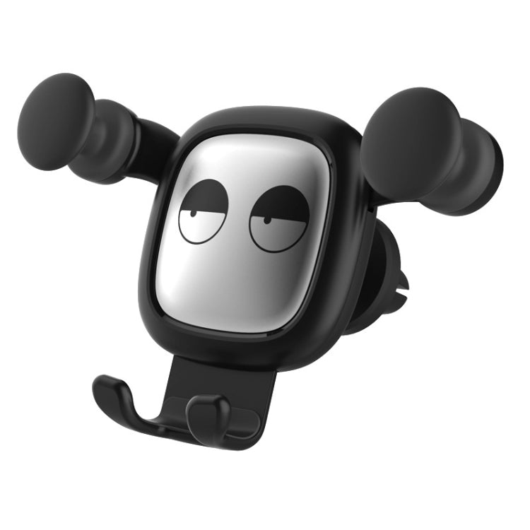 Big Eyes Pattern Gravity Cartoon Air Vent Car Mount Phone Holder, Big Eyes(Black), Big Eyes(Silver)