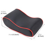 Universal Car PU Leather and Memory Foam Wrapped  Armrest Box Breathable Car Armrest Box Mat with Phone Holder Storage Bag, without Card Slot (Black Red), without Card Slot (Black ), without Card Slot (Khaki), without Card Slot (Brown)
