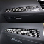 Car Carbon Fiber Dashboard Decorative Sticker for Audi A4L / A5 / Q5 2009-2016, Dashboard