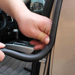 80cm B Shape Car Decorative Strip Rubber Chrome Decoration Strip Door Seal Window Seal, 80cm B Shape