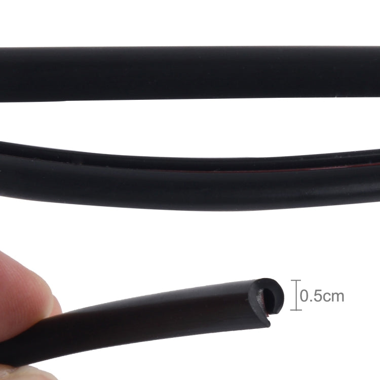 5m Car Decorative Strip PVC Chrome Decoration Strip Door Seal Window Seal, Black, Grey, Blue, Red, Transparent, White
