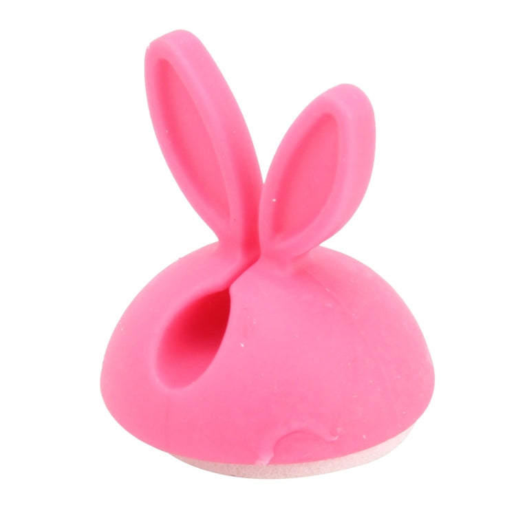 6 PCS CC-941 Rabbit Shape Single Hole Cable Clips Holder, Cable Management System and Cord Organizer Solution, 6 PCS C Rabbit Shape(Black), 6 PCS C Rabbit Shape(Pink), 6 PCS C Rabbit Shape(Green), 6 PCS C Rabbit Shape(Yellow)