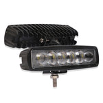 6 inch 18W 6000K IP68 8D Car Boat Marine Work Lights Spotlight LED Bulbs, DC 10-30V, 18W