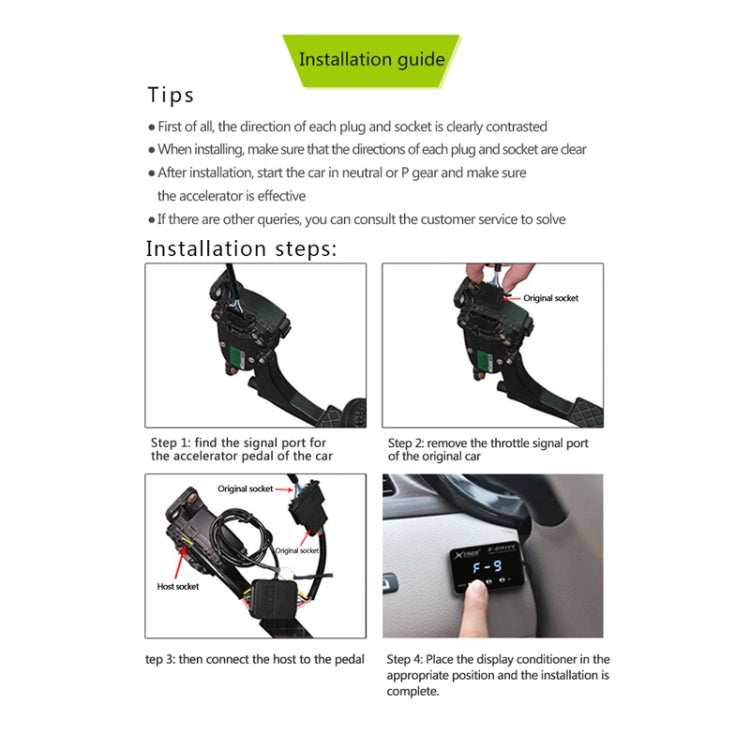 TROS KS-5Drive Potent Booster for Subaru Outback 2004-2007 Electronic Throttle Controller, For Subaru Outback 2004-2007