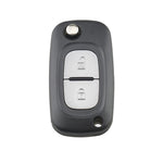 For RENAULT Clio / Megane / Kangoo / Modus Car Keys Replacement 2 Buttons Car Key Case with Foldable Key Blade, For RENAULT Clio 2 Buttons