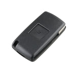 For PEUGEOT 2 Buttons Intelligent Remote Control Car Key with PCF7961 Integrated Chip & Battery & Holder & Slotted Key Blade & ASK Signal, Frequency: 433MHz, 2 Buttons with Slotted Key Blade