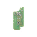 For PEUGEOT 2 Buttons Intelligent Remote Control Car Key with PCF7961 Integrated Chip & Battery & Holder & Slotted Key Blade & ASK Signal, Frequency: 433MHz, 2 Buttons with Slotted Key Blade